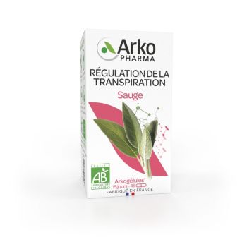 Arkogélules Sauge bio Arkopharma - boite de 45 gélules