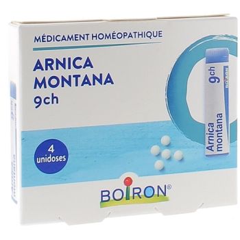 ARNICA MONTANA 9CH globules Boiron - boîte de 4 unidoses de 1g