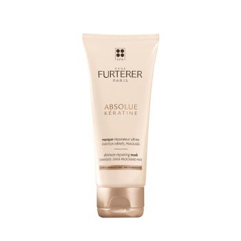 Absolue Kératine Cure Renaissance masque réparateur ultime cheveux normaux à fins René Furterer - flacon de 100 ml