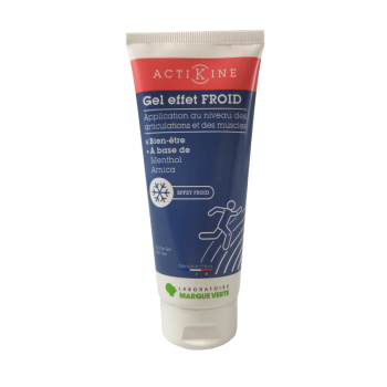 Actikine gel effet froid Marque Verte - tube de 100ml