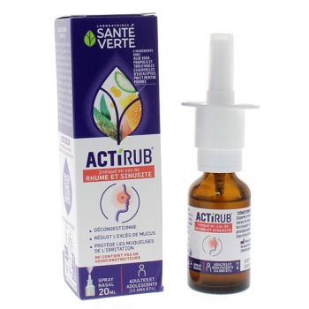 Actirub spray nasal Santé verte - spray de 20 ml