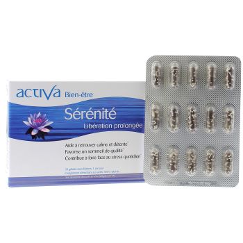 Activa bien-être Sérénité - boîte de 30 gélules