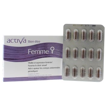 Activa bien-être femme - boîte de 30 gélules