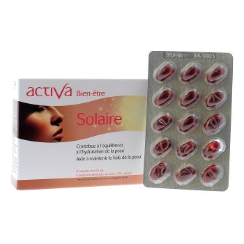 Activa bien-être solaire - boîte de 30 capsules