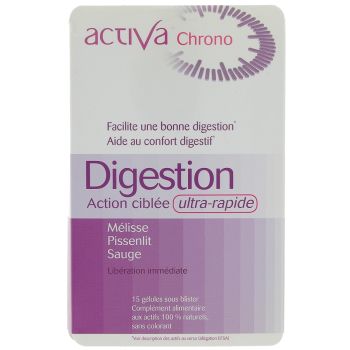 Activa chrono digestion action ciblée - 15 gélules