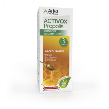 Activox Sirop propolis confort respiratoire Arkopharma - flacon de 140ml