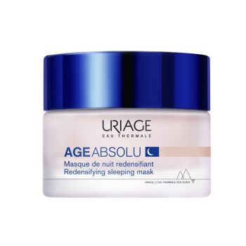 Age Absolu Masque de nuit redensifiant Uriage - pot de 50ml