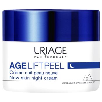 Age Lift Peel Crème nuit peau neuve Uriage - pot de 50 ml