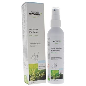 Air Pur Spray assainissant menthe citron Le Comptoir Aroma - spray de 200 ml