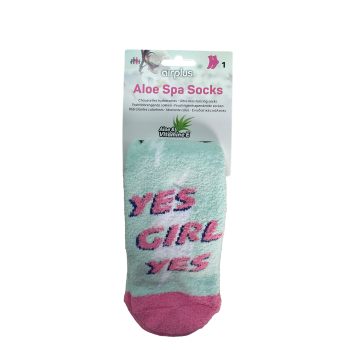 Aloe Spa Socks Chaussettes hydratantes 36-41 Airplus - une paire de chaussettes