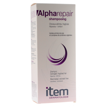 Alpharepair shampooing cheveux abîmés Item Dermatologie - tube de 200ml