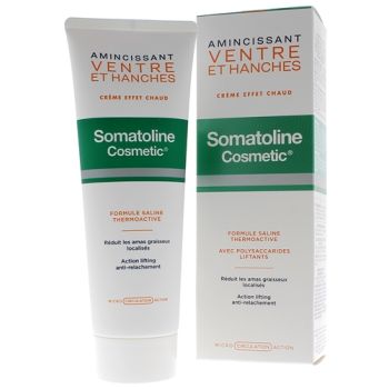 Amincissant ventre et hanches crème effet chaud Somatoline Cosmetic - tube de 250 ml