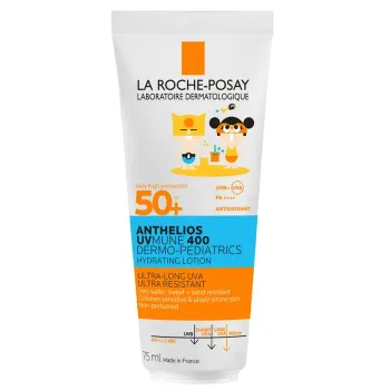 Anthelios UVMune 400 dermo-pediatrics Lait hydratant SPF50+ La Roche-Posay - tube de 75ml