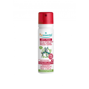 Anti-pique spray anti-moustique Puressentiel - spray de 75 ml