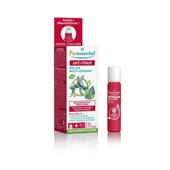 Anti-pique roller apaisant Bio Puressentiel - roll-on de 5 ml