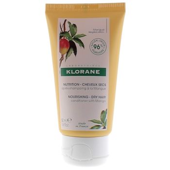 Après-shampoing cheveux secs à la mangue Klorane - tube de 50 ml