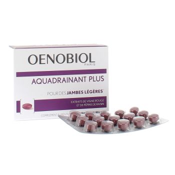 Aquadrainant Plus Oenobiol - boîte de 45 comprimés