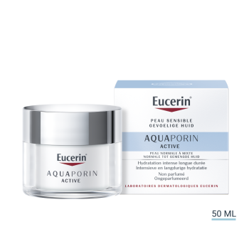 Aquaporin active peau normale à mixte Eucerin - pot de 50 ml