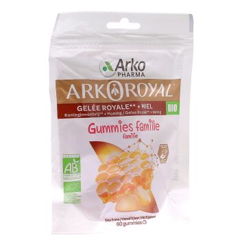 ArkoRoyal Gummies famille bio Arkopharma - sachet de 60 gummies