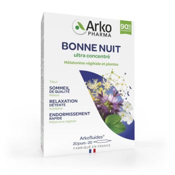 Arkofluides Bonne nuit Arkopharma - boîte de 20 ampoules