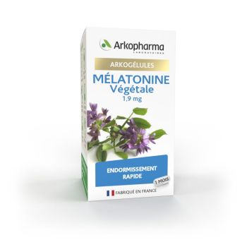 Arkogélules Mélatonine végétale 1,9mg Arkopharma - boîte de 30 gélules