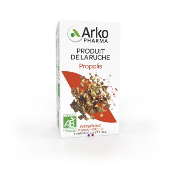 Arkogélules Propolis bio Arkopharma - boite de 40 gélules