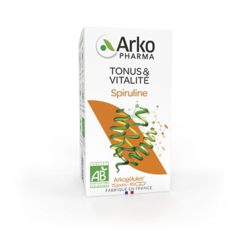 Arkogélules Spiruline bio Arkopharma - boîte de 45 gélules