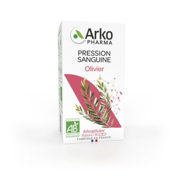 Arkogélules Olivier bio pression sanguine Arkopharma - boite de 45 gélules