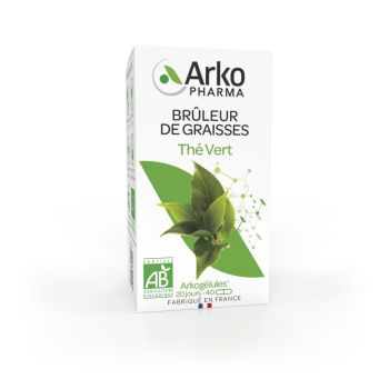 Arkogélules thé vert bio Arkopharma - boîte de 40 gélules