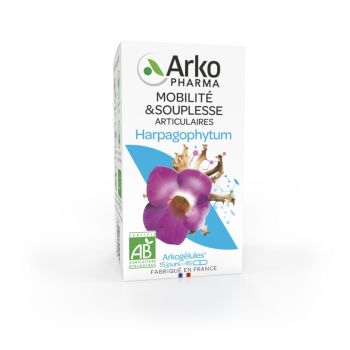 Arkogélules Harpagophytum bio Arkopharma - boite de 45 gélules