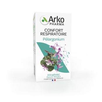 Arkogélules Pélargonium Arkopharma - boîte de 45 gélules