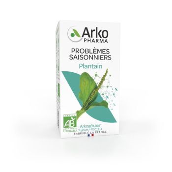 Arkogélules Plantain bio Arkopharma - boîte de 45 gélules