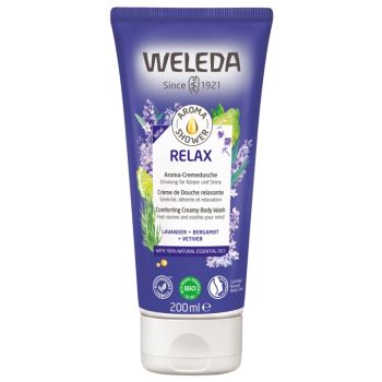 Aroma Shower Relax Crème de douche relaxante bio Weleda - tube de 200 ml