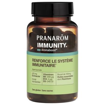 Aromaboost Immunity immunité Pranarôm - pot de 60 capsules