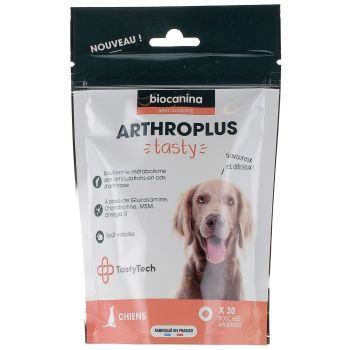 Arthroplus Tasty chiens Biocanina - sachet de 30 bouchées appétentes