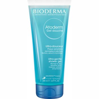 Atoderm gel douche nettoyant douceur Bioderma - tube de 200 ml