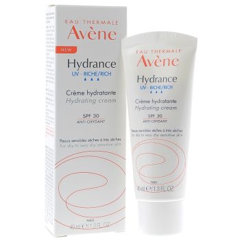 Hydrance émulsion riche hydratante UV spf 30 Avène - tube de 40 ml