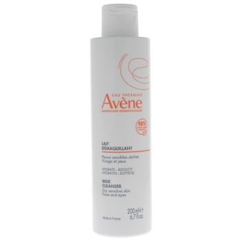 Lait démaquillant douceur Avène - flacon de 200 ml