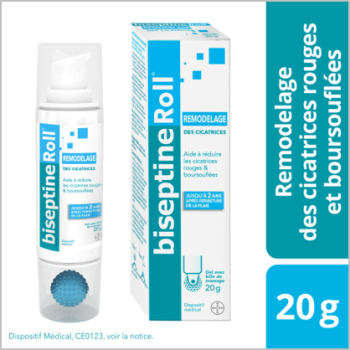 BiseptineRoll Remodelage des cicatrices 20 g