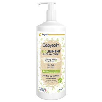 Babysoin BioLiniment oléo-calcaire Cooper - flacon-pompe de 750 ml