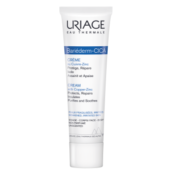 Bariéderm cica-crème réparatrice au Cu-Zn Uriage - tube de 100 ml