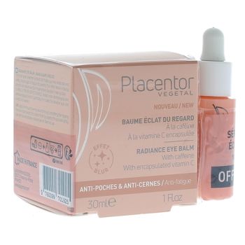 Baume éclat du regard Placentor Végétal - pot de 30ml