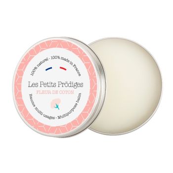 Baume multi-usages fleur de coton Les Petits Prödiges - pot de 30 ml