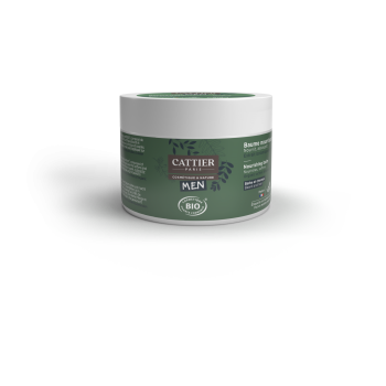 Baume nourrissant barbe et cheveux bio Cattier - pot de 90g