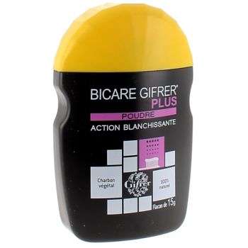 Bicare Gifrer Plus Poudre action blanchissante Gifrer - pot de 15 g