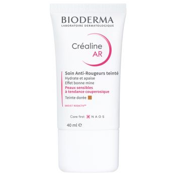 Créaline AR soin Anti-Rougeurs teinté Bioderma - tube de 40 ml