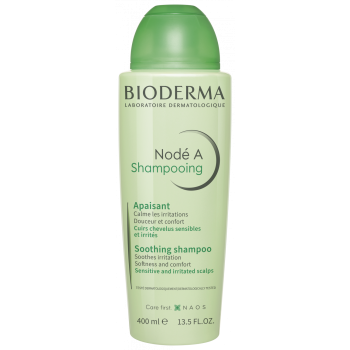 Nodé A shampooing apaisant cuirs chevelus sensibles et irrités Bioderma - flacon de 400 ml