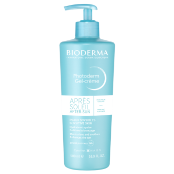 Photoderm Gel-crème après soleil Bioderma - flacon-pompe de 500 ml