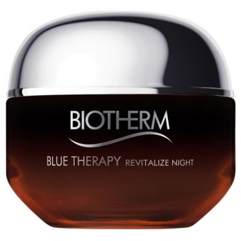 Blue Therapy Amber Algae Revitalize Nuit Crème revitalisante intense Biotherm - pot de 50 ml