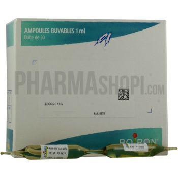 TESTOSTERONE ACETATE Boiron - Boite de 30 ampoules de 1 ml